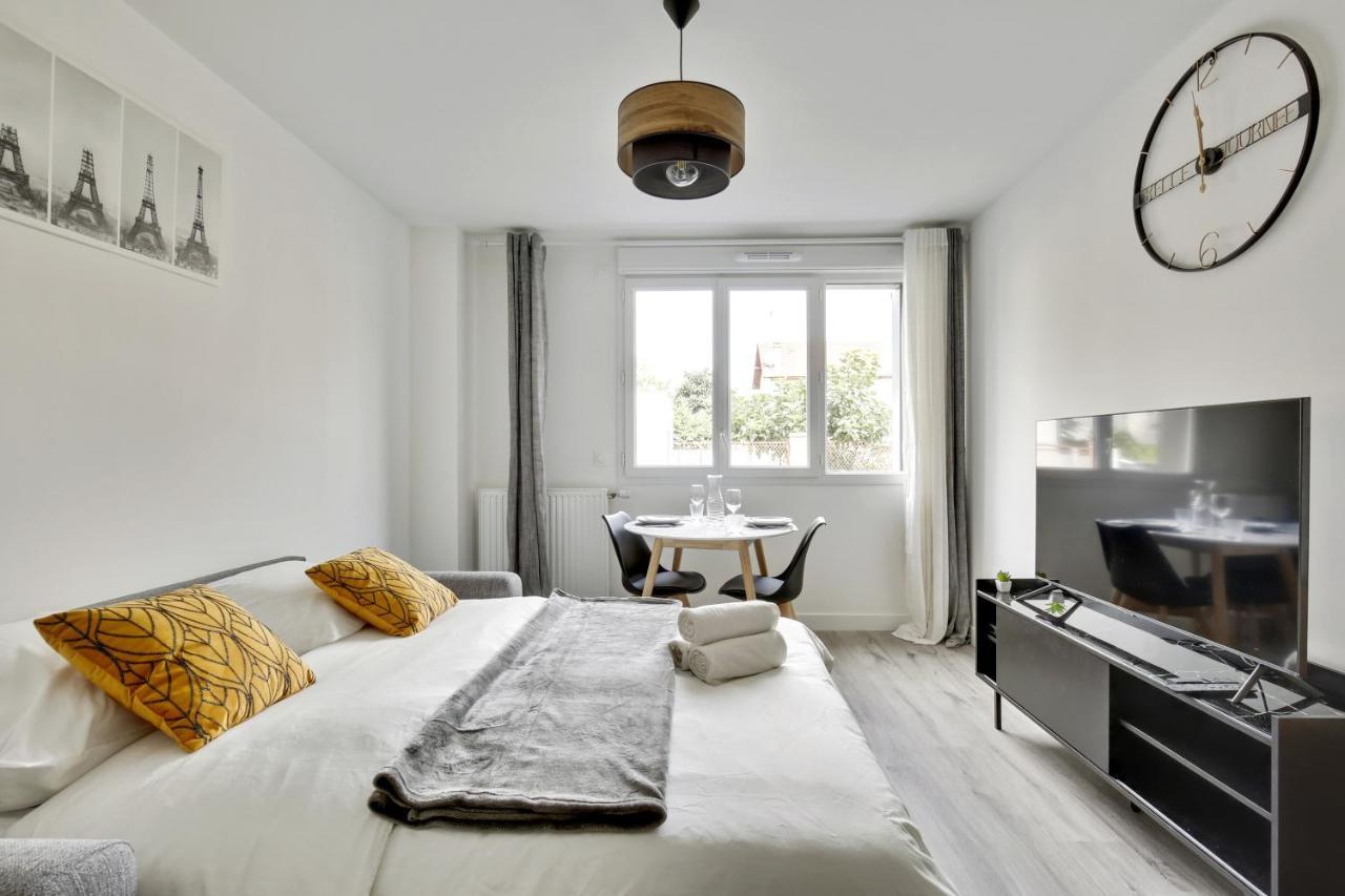 Chic Studio Near Paris - La Defense Bezons Exteriör bild